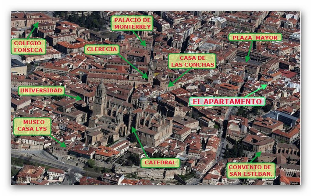Salamanca Centro Apartamentos Экстерьер фото